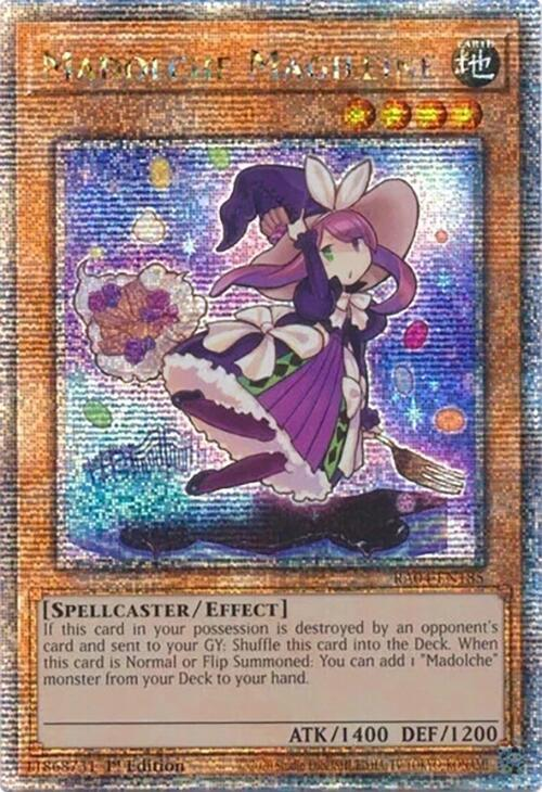 Madolche Magileine - RA04-EN185 - (Quarter Century Secret Rare) - 1st Edition